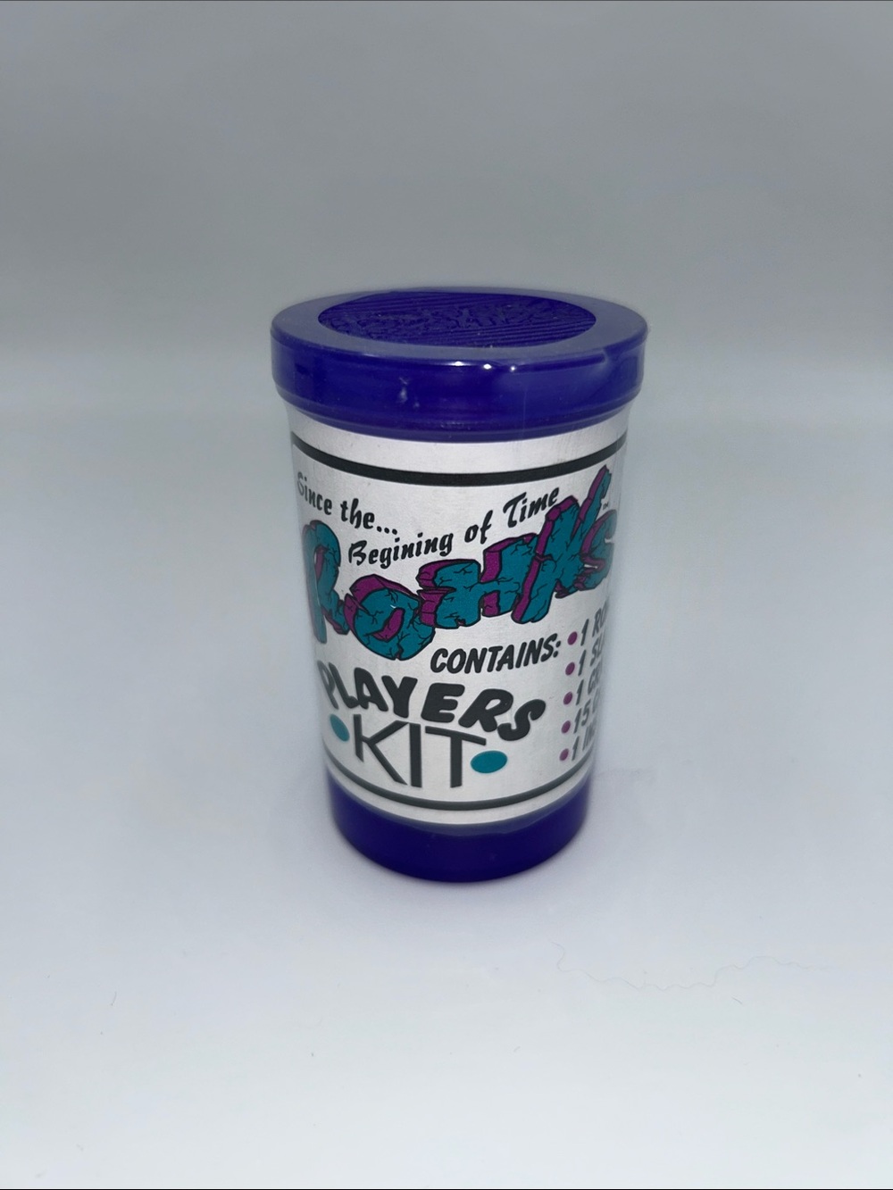 Vintage 1994 ROHKS POGS Milk Caps Player’s Kit Sealed NOS Purple